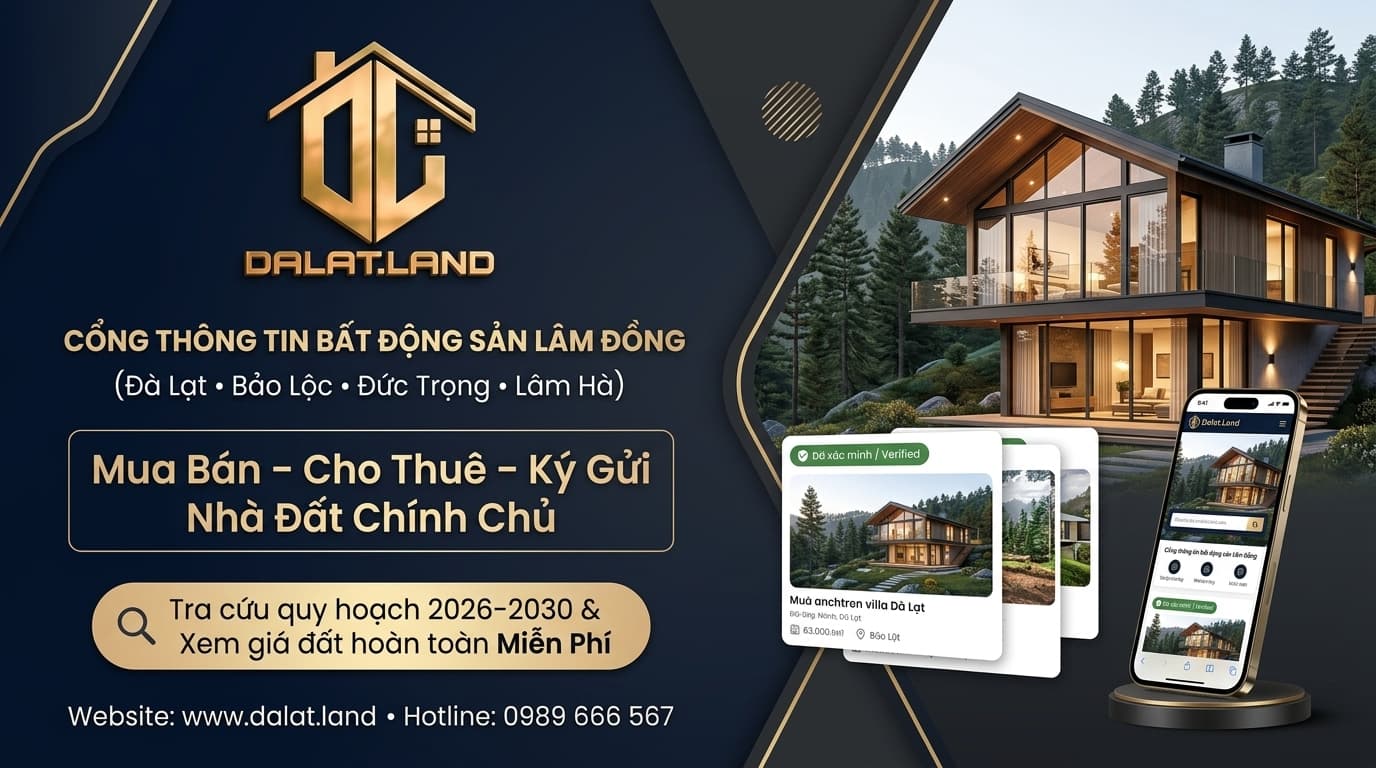 Bán đất vàng ngay trung tâm thành phố đà lạt