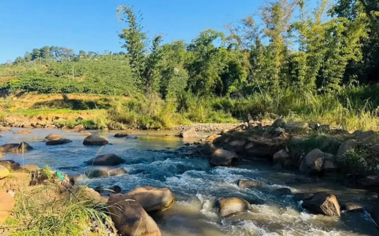 Bán Đất giáp suối Ven Đà Lạt (~20km) tại Mê Linh - Lâm Hà